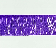 4" Loop Fringe 12.5 Mtr Cards Purple - Click Image to Close